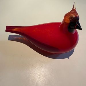 Hand crafted iittala  Red Cardinal